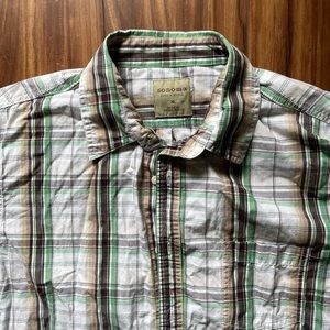 Plaid Collared Shirt